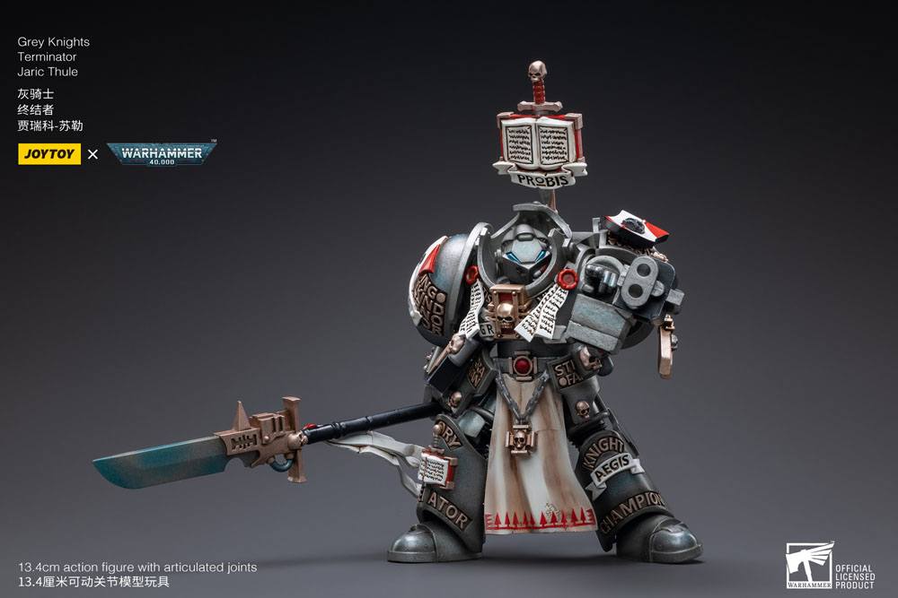 Warhammer 40k Actionfigur 1/18 Grey Knights Terminator Jaric Thule 13 cm