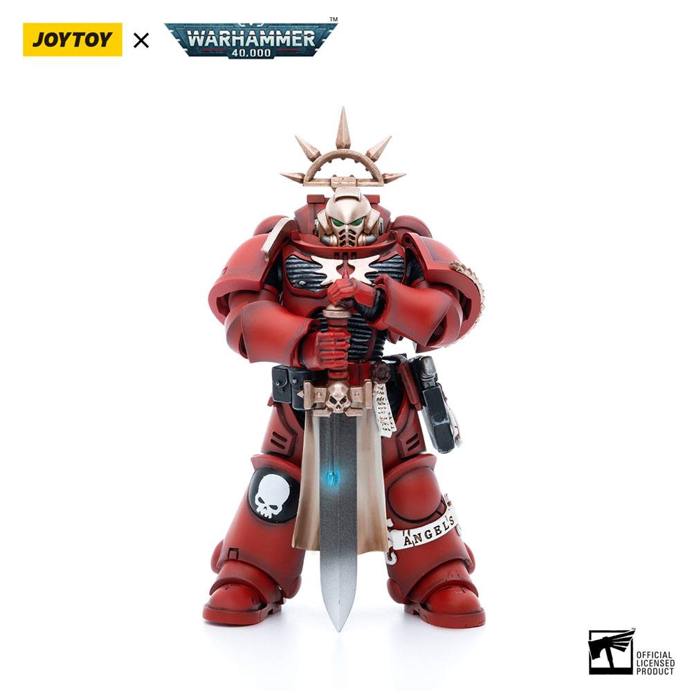 Warhammer 40k Actionfigur 1/18 Blood Angels Veteran Laenatus 12 cm