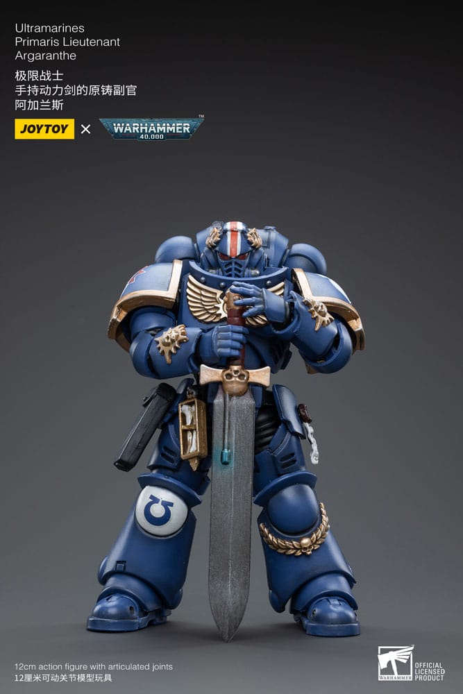 Warhammer 40k Actionfigur 1/18 Ultramarines Primaris Lieutenant Argaranthe 12 cm