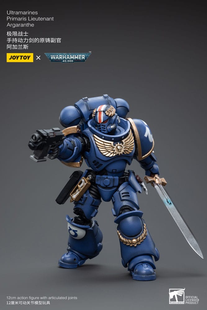 Warhammer 40k Actionfigur 1/18 Ultramarines Primaris Lieutenant Argaranthe 12 cm