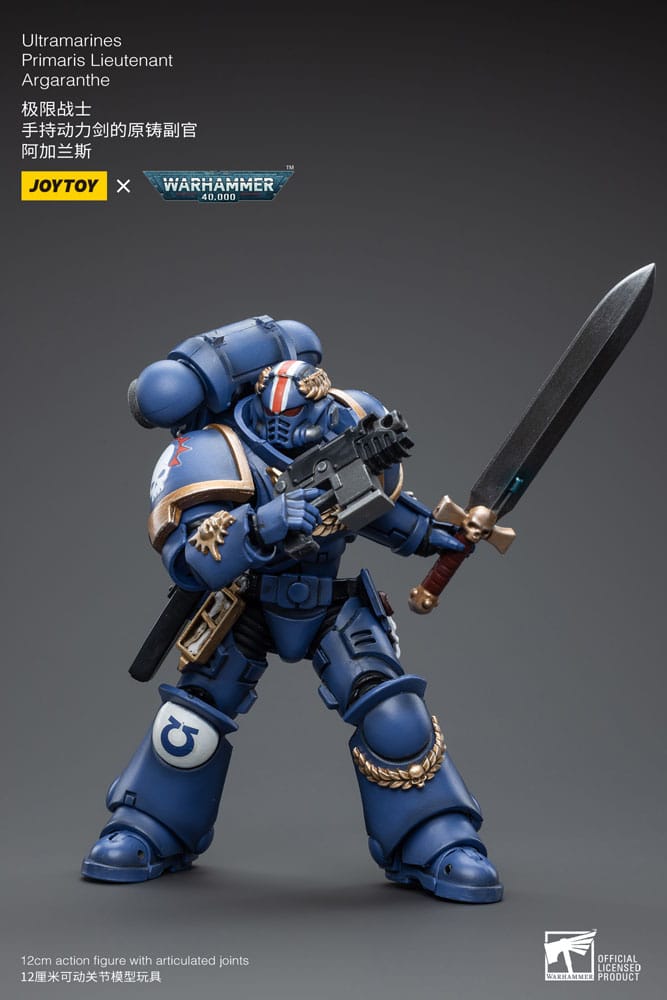 Warhammer 40k Actionfigur 1/18 Ultramarines Primaris Lieutenant Argaranthe 12 cm