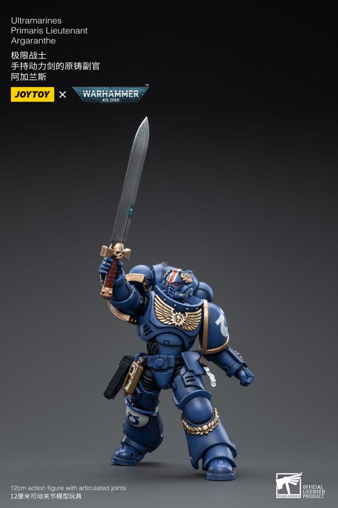 Warhammer 40k Actionfigur 1/18 Ultramarines Primaris Lieutenant Argaranthe 12 cm