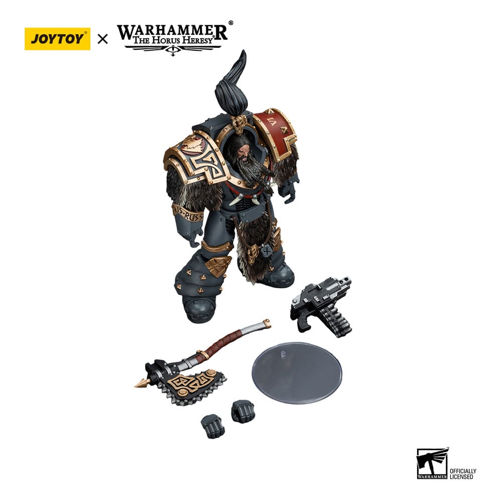 Warhammer The Horus Heresy Actionfigur 1/18 Space Wolves Varagyr Wolf Guard Squad Varagyr Terminator 1 12 cm