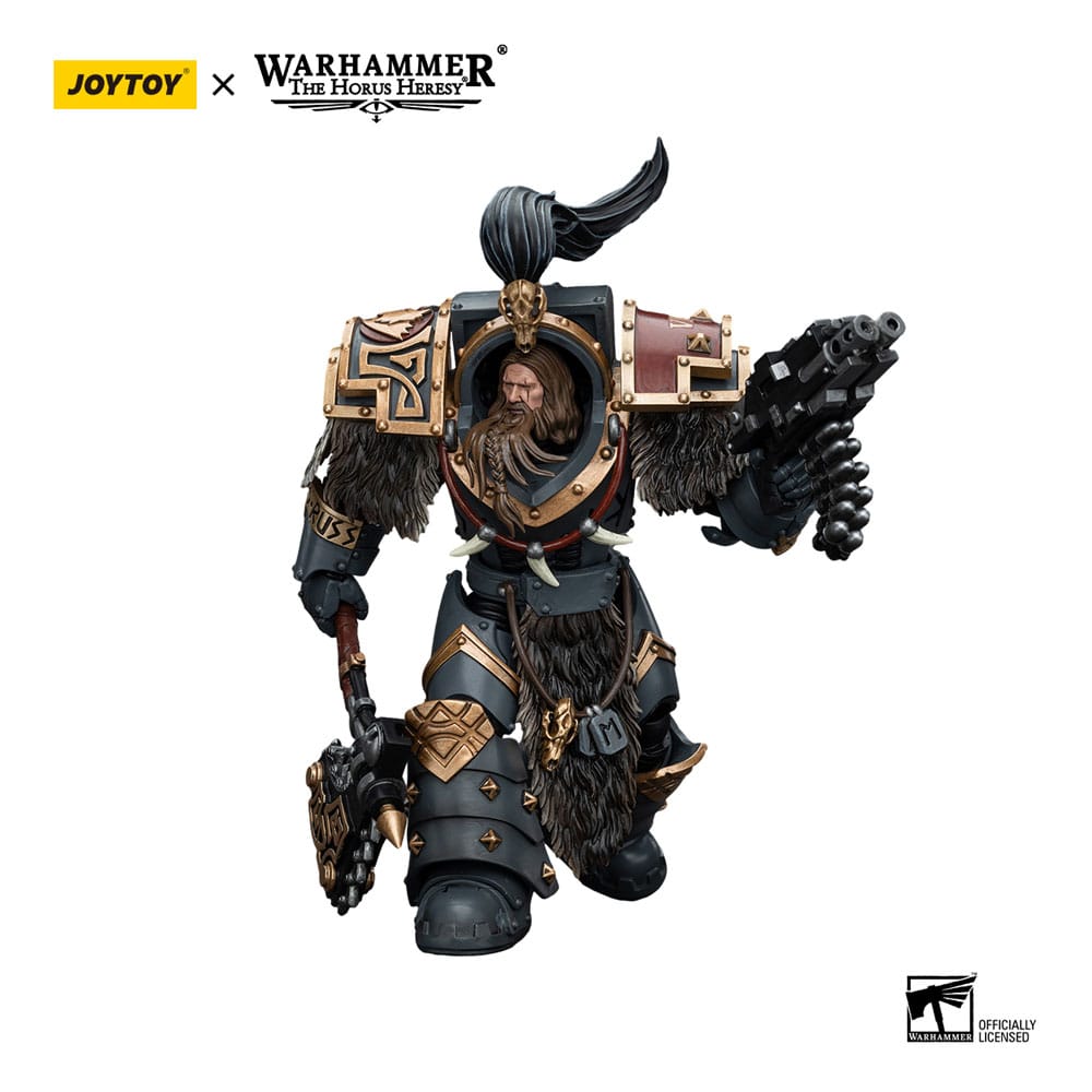 Warhammer The Horus Heresy Actionfigur 1/18 Space Wolves Varagyr Wolf Guard Squad Varagyr Terminator 2 12 cm