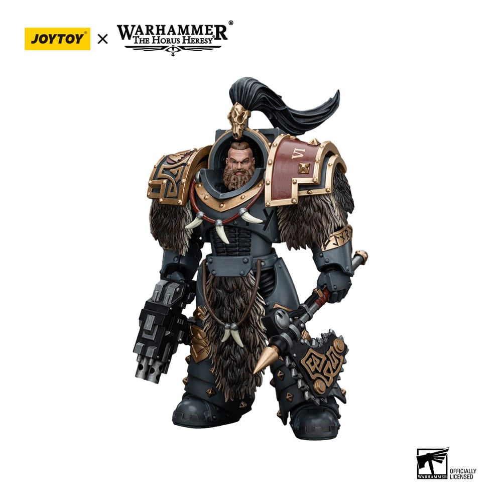 Warhammer The Horus Heresy Actionfigur 1/18 Space Wolves Varagyr Wolf Guard Squad Varagyr Terminator 4 12 cm