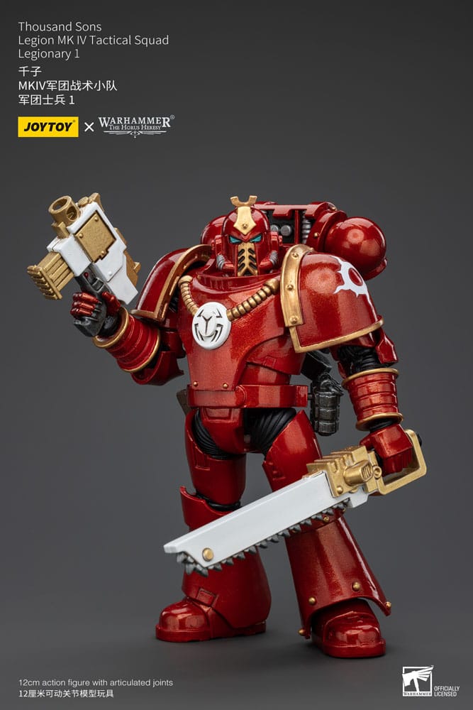 Warhammer The Horus Heresy Actionfigur 1/18 Thousand Sons Legion MK IV Tactical Squad Legionary 1 12 cm