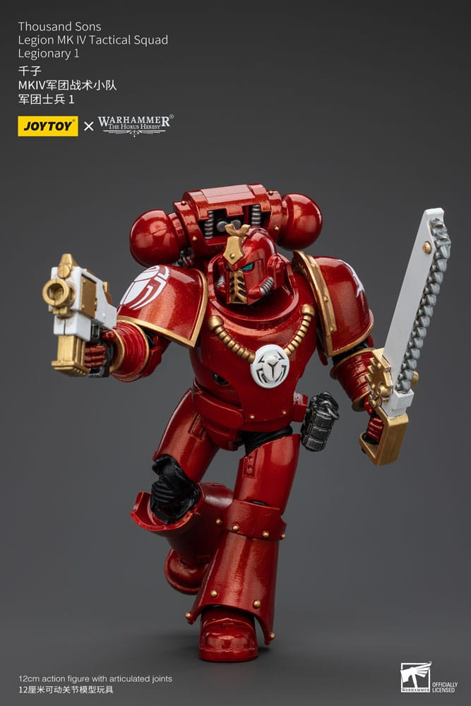 Warhammer The Horus Heresy Actionfigur 1/18 Thousand Sons Legion MK IV Tactical Squad Legionary 1 12 cm