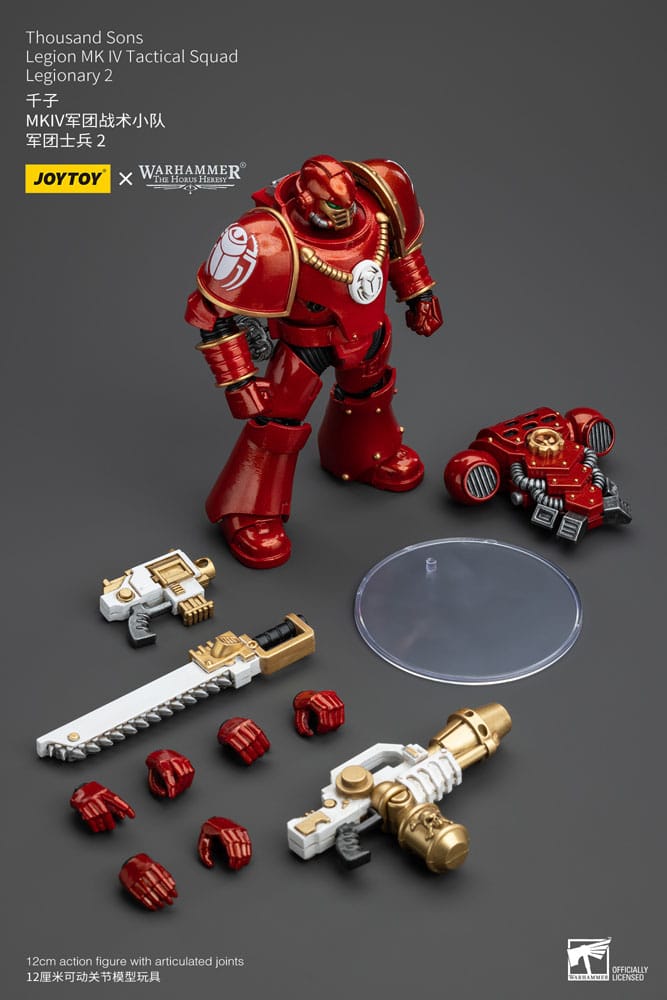 Warhammer The Horus Heresy Actionfigur 1/18 Thousand Sons Legion MK IV Tactical Squad Legionary 2 12 cm