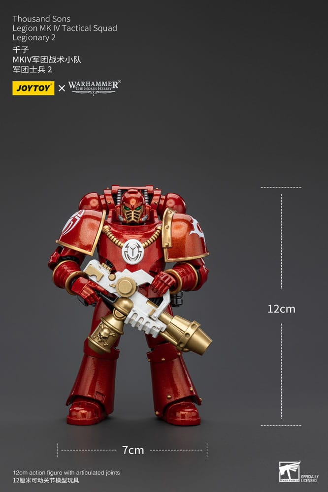 Warhammer The Horus Heresy Actionfigur 1/18 Thousand Sons Legion MK IV Tactical Squad Legionary 2 12 cm