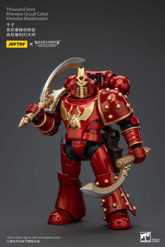 Warhammer The Horus Heresy Actionfigur 1/18 Thousand Sons Khenetai Occult Cabal Khenetai Blademaster 12 cm