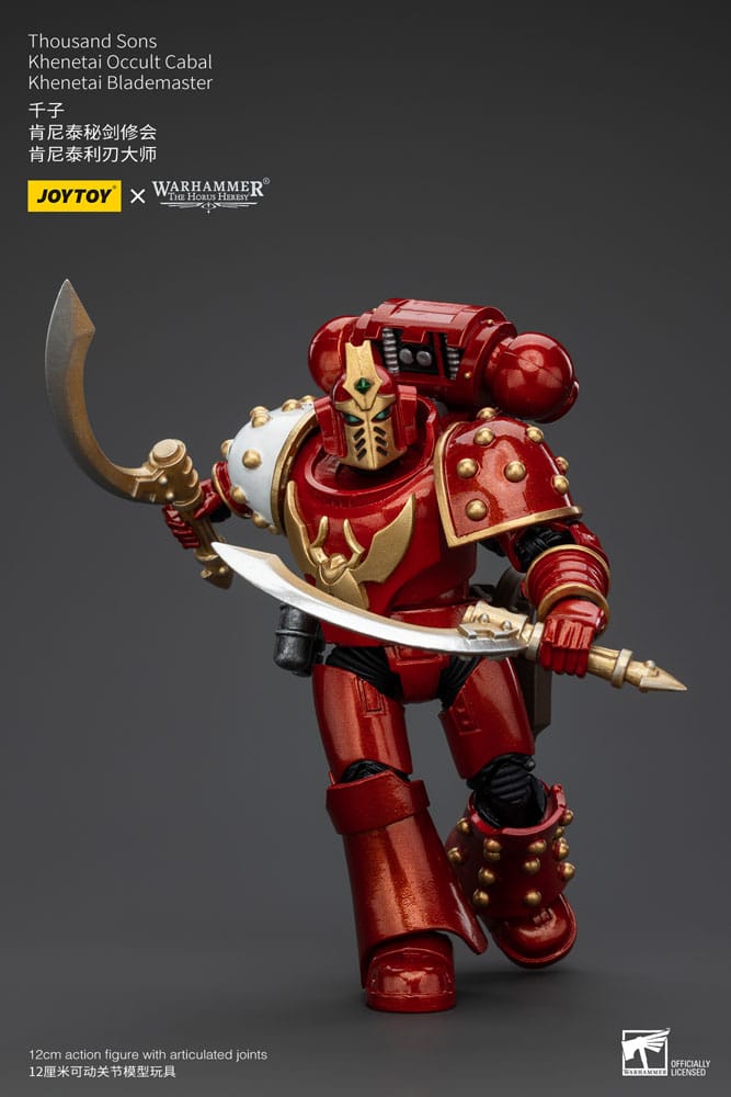 Warhammer The Horus Heresy Actionfigur 1/18 Thousand Sons Khenetai Occult Cabal Khenetai Blademaster 12 cm