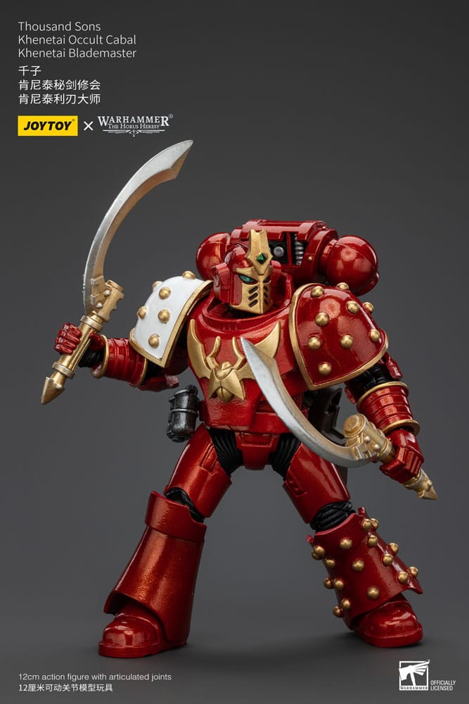 Warhammer The Horus Heresy Actionfigur 1/18 Thousand Sons Khenetai Occult Cabal Khenetai Blademaster 12 cm