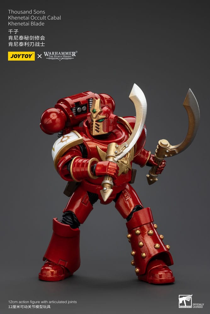 Warhammer The Horus Heresy Actionfigur 1/18 Thousand Sons Khenetai Occult Cabal Khenetai Blade 12 cm