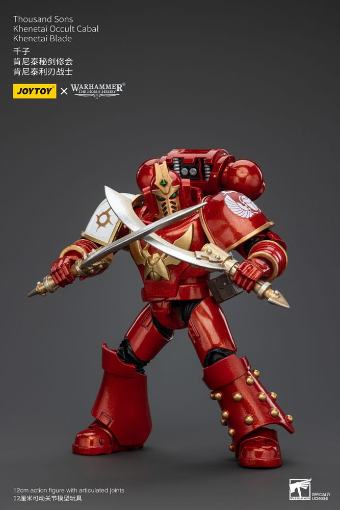 Warhammer The Horus Heresy Actionfigur 1/18 Thousand Sons Khenetai Occult Cabal Khenetai Blade 12 cm