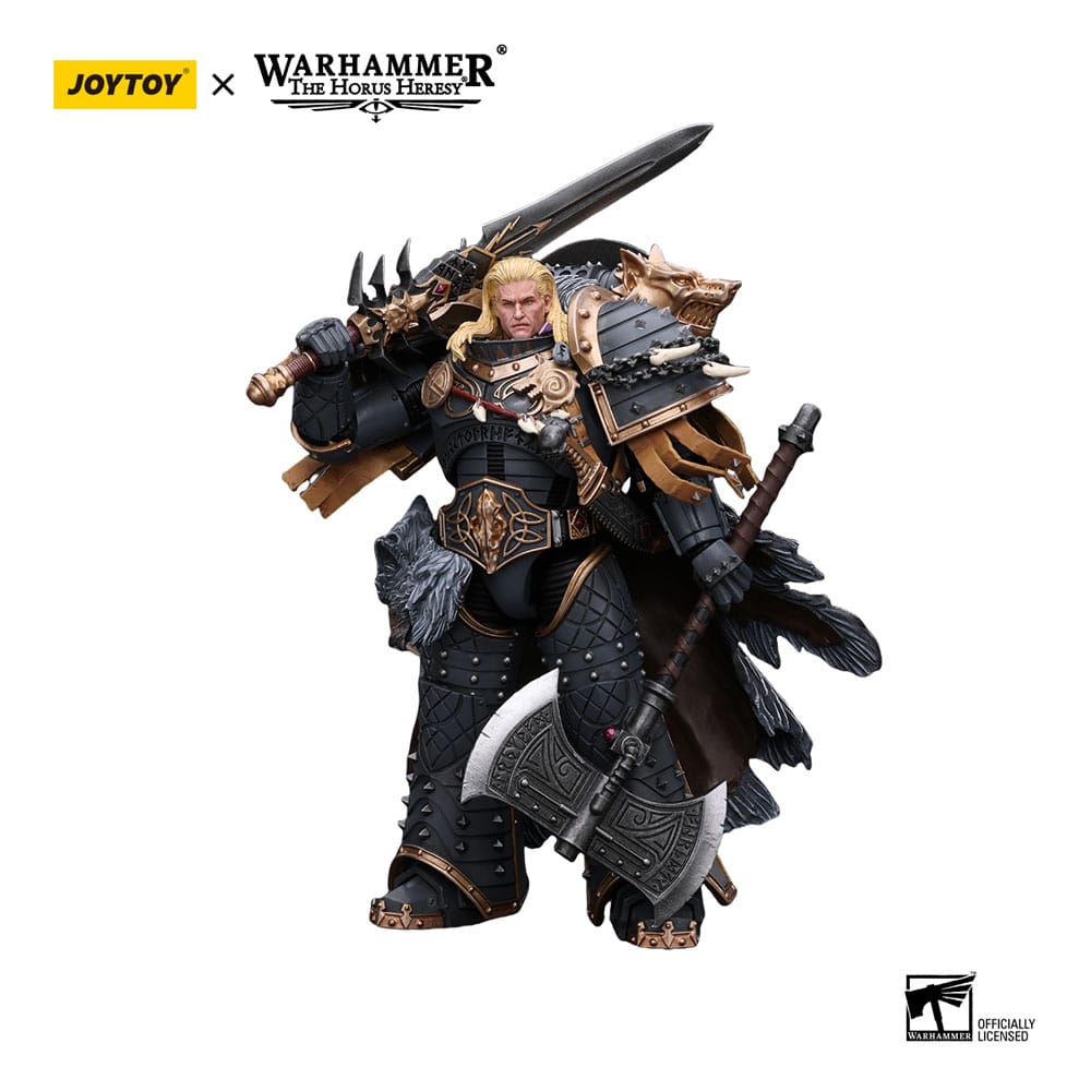 Warhammer The Horus Heresy Actionfigur 1/18 Space Wolves Leman Russ Primarch of the VIth Legion 12 cm