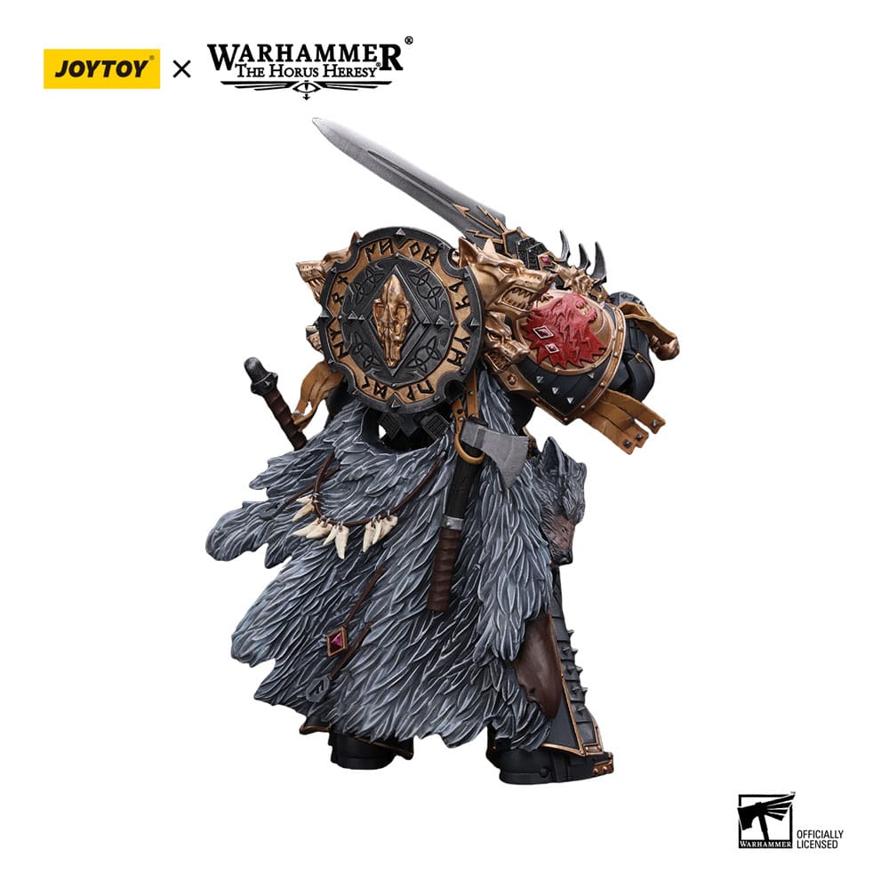 Warhammer The Horus Heresy Actionfigur 1/18 Space Wolves Leman Russ Primarch of the VIth Legion 12 cm