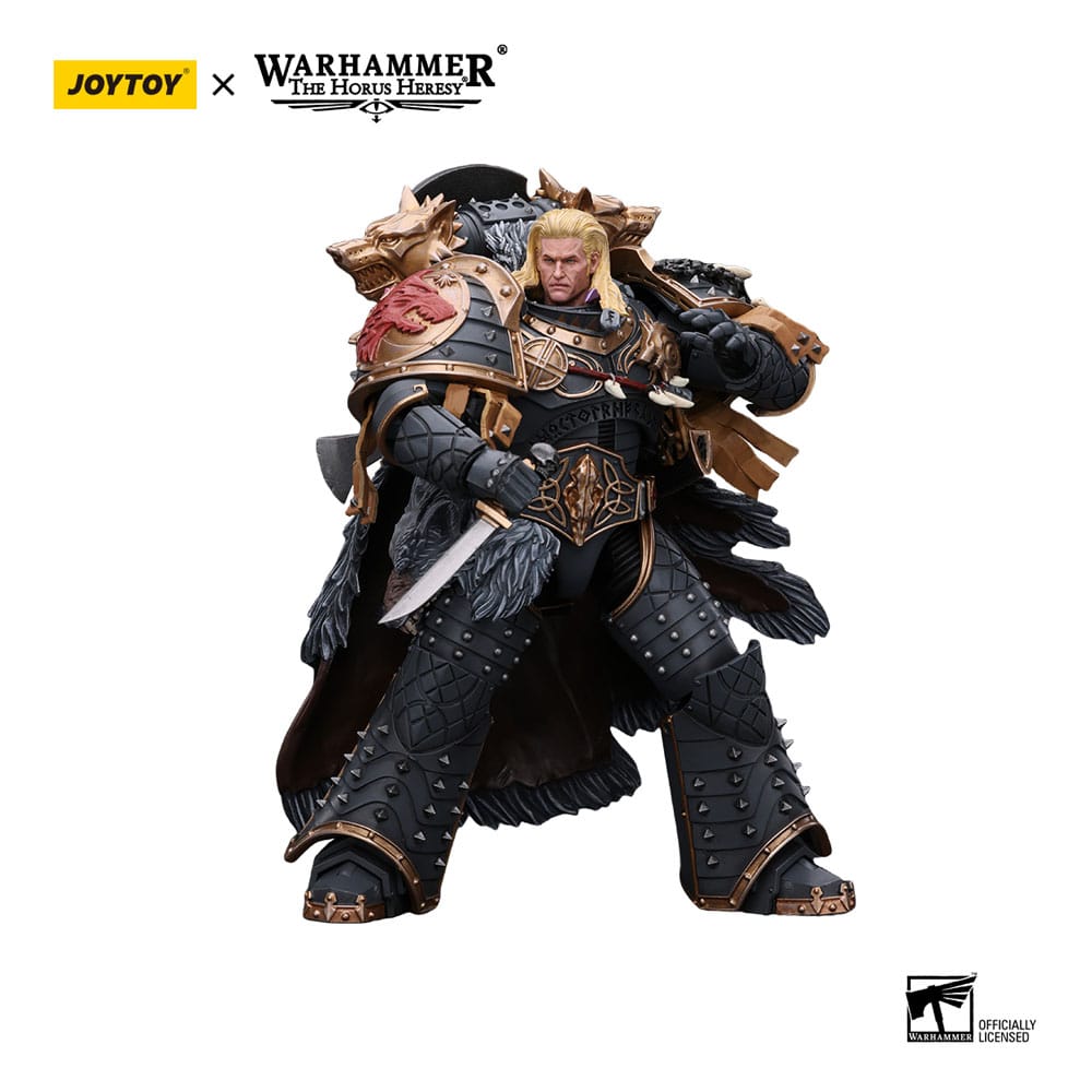 Warhammer The Horus Heresy Actionfigur 1/18 Space Wolves Leman Russ Primarch of the VIth Legion 12 cm