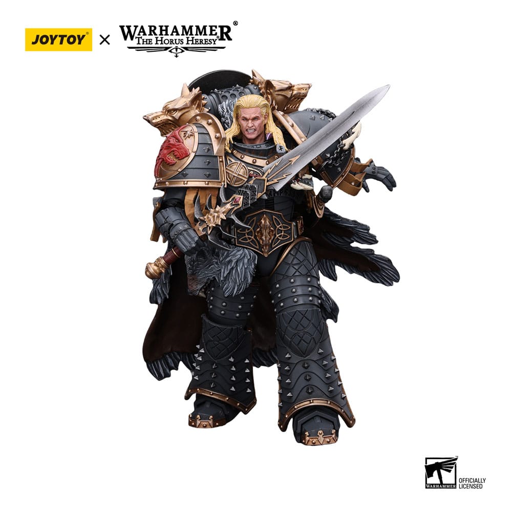 Warhammer The Horus Heresy Actionfigur 1/18 Space Wolves Leman Russ Primarch of the VIth Legion 12 cm