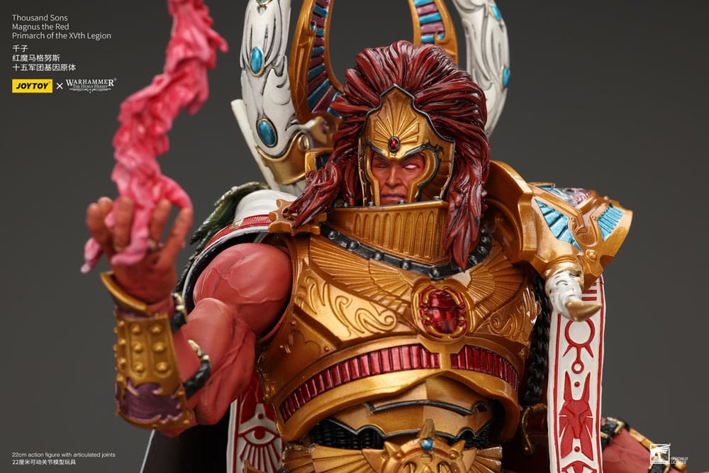 Warhammer The Horus Heresy Actionfigur 1/18 Thousand sons Magnus the Red Primarch of the XVth Legion 12 cm