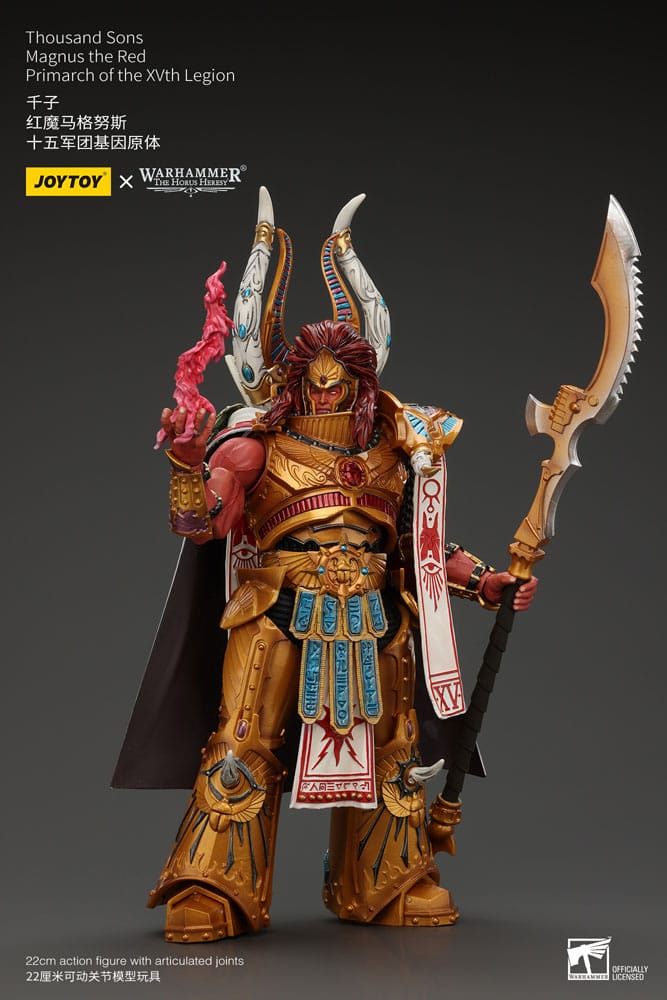 Warhammer The Horus Heresy Actionfigur 1/18 Thousand sons Magnus the Red Primarch of the XVth Legion 12 cm