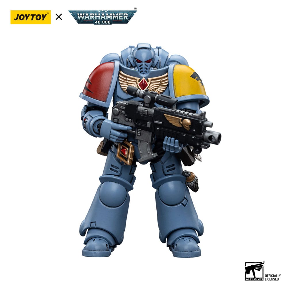 Warhammer 40k Actionfigur 1/18 Space Wolves Intercessors 12 cm