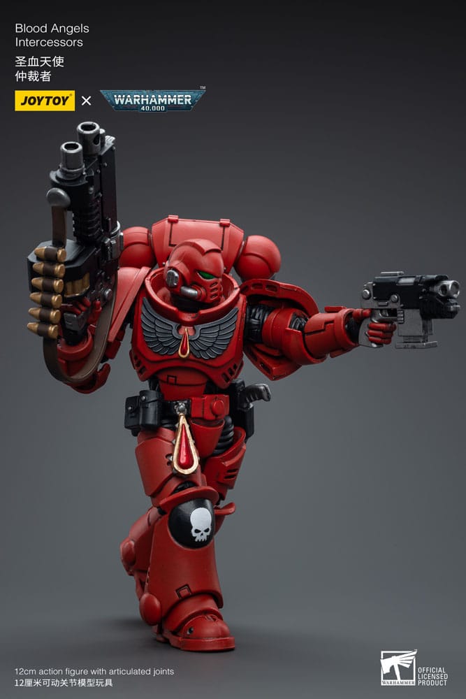 Warhammer 40k Actionfigur 1/18 Blood Angels Intercessors 12 cm