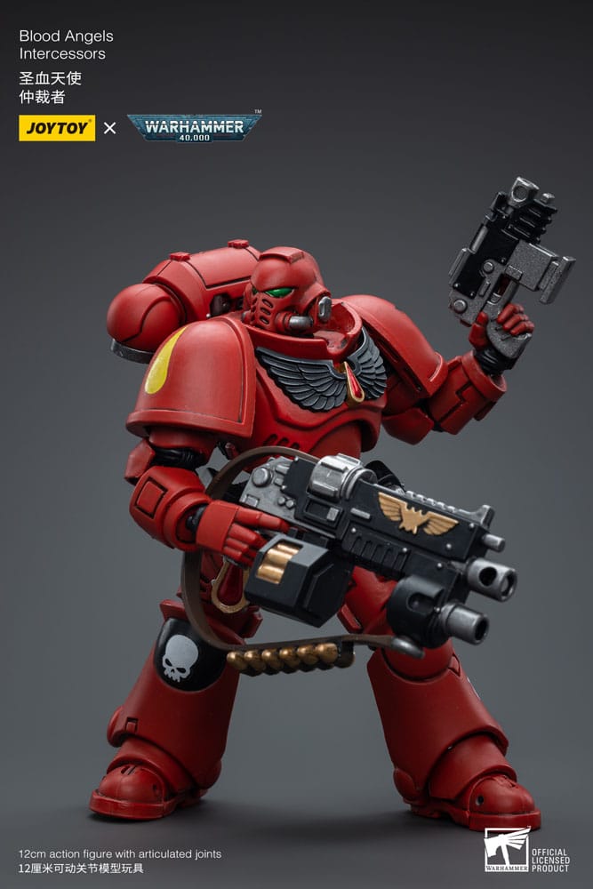 Warhammer 40k Actionfigur 1/18 Blood Angels Intercessors 12 cm