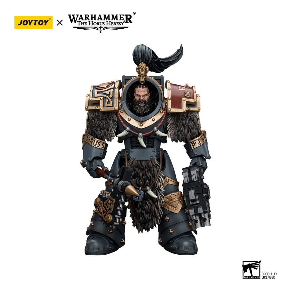 Warhammer The Horus Heresy Actionfigur 1/18 Space Wolves Varagyr Wolf Guard Squad Varagyr Thegn 12 cm