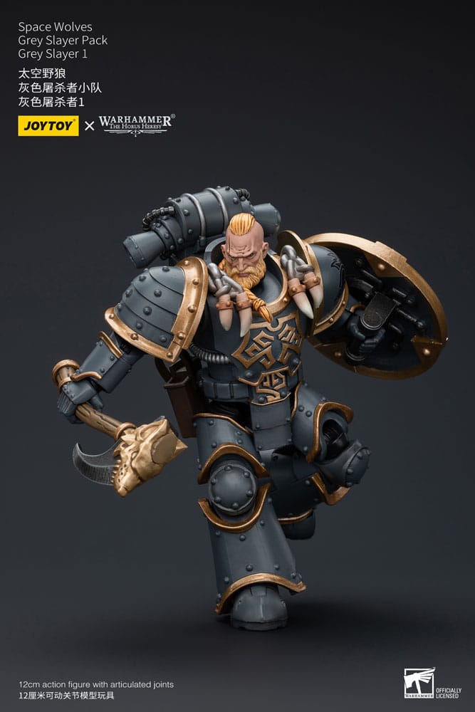 Warhammer The Horus Heresy Actionfigur 1/18 Space Wolves Grey Slayer Pack Grey Slayer 1 12 cm