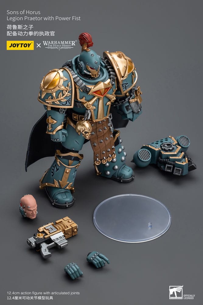 Warhammer The Horus Heresy Actionfigur 1/18 Legion Praetor With Power Fist 12 cm