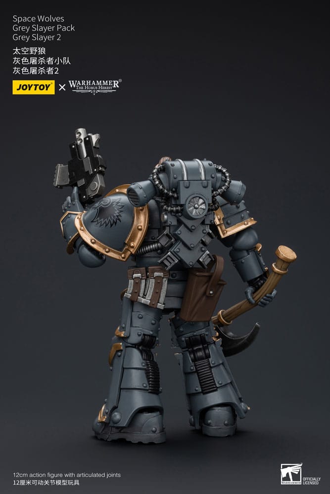 Warhammer The Horus Heresy Actionfigur 1/18 Space Wolves Grey Slayer Pack Grey Slayer 2 12 cm