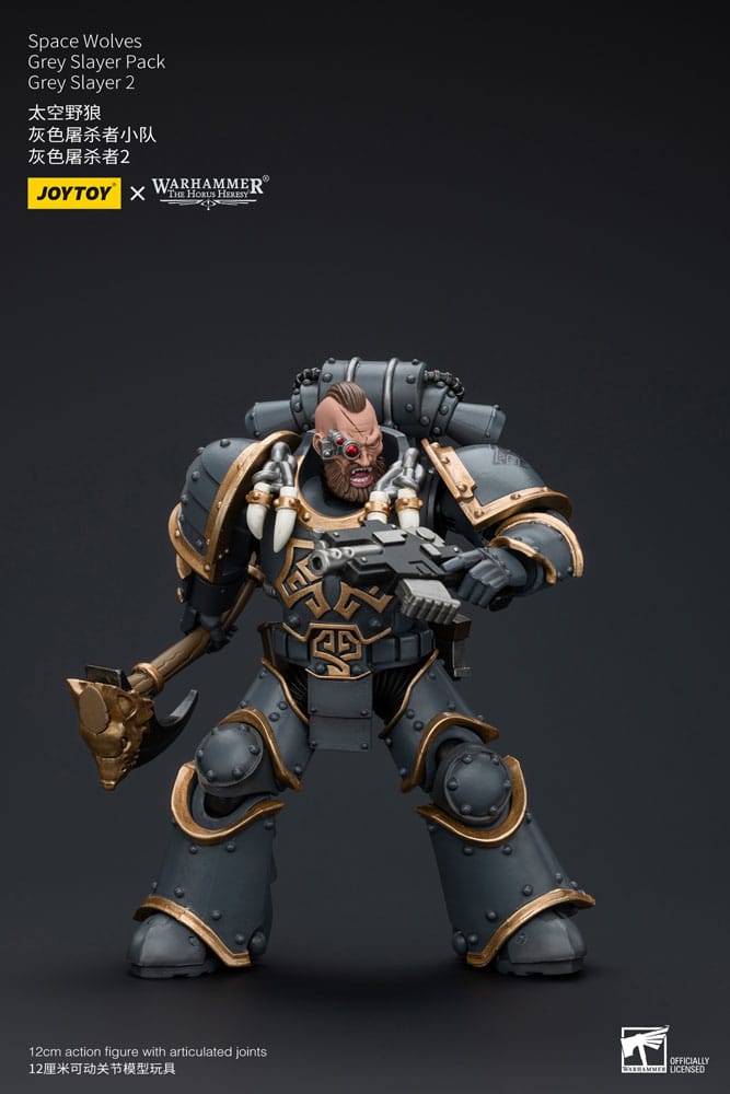 Warhammer The Horus Heresy Actionfigur 1/18 Space Wolves Grey Slayer Pack Grey Slayer 2 12 cm