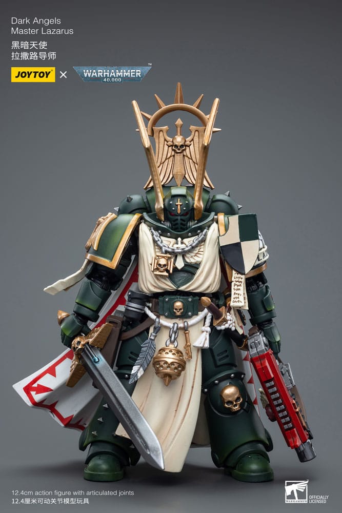 Warhammer 40k Actionfigur 1/18 Dark Angels Master Lazarus 12 cm