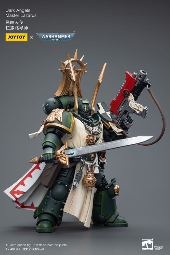 Warhammer 40k Actionfigur 1/18 Dark Angels Master Lazarus 12 cm