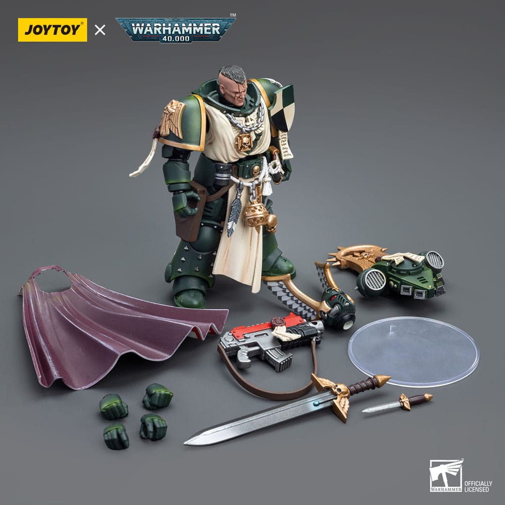 Warhammer 40k Actionfigur 1/18 Dark Angels Master Lazarus 12 cm