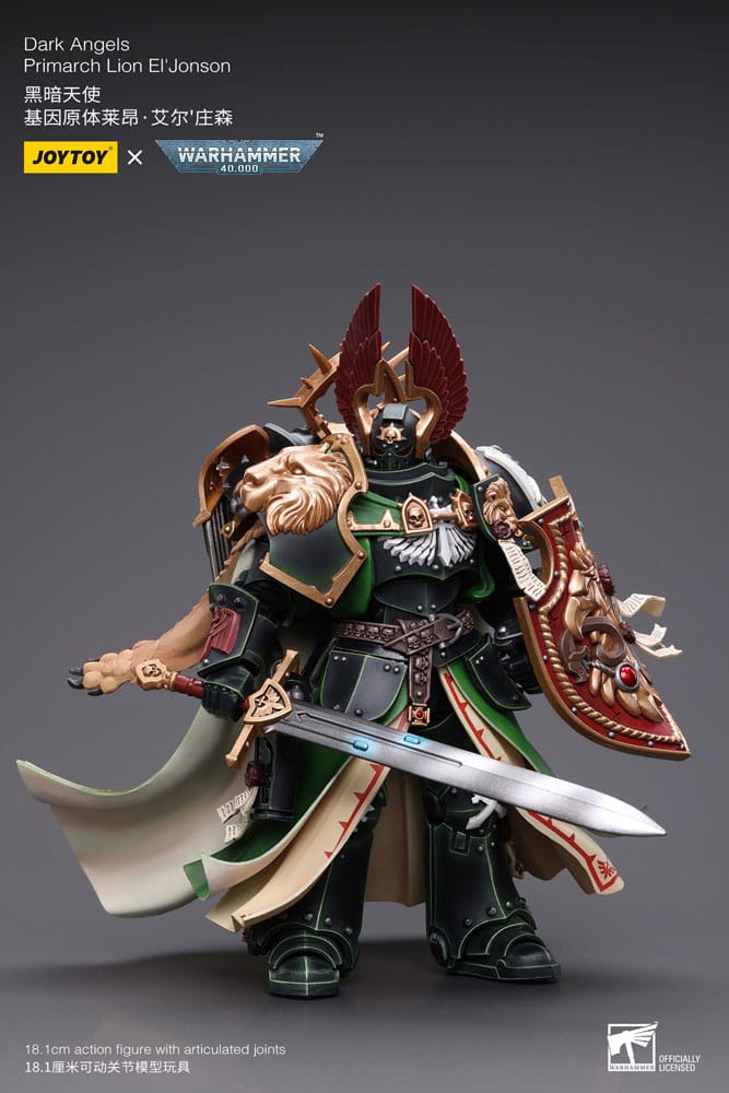 Warhammer 40k Actionfigur 1/18 Dark Angels Primarch Lion El' Jonson 18 cm