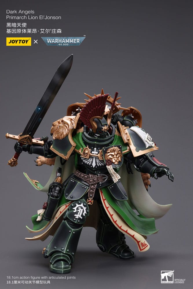 Warhammer 40k Actionfigur 1/18 Dark Angels Primarch Lion El' Jonson 18 cm