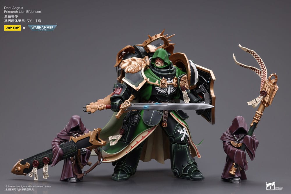 Warhammer 40k Actionfigur 1/18 Dark Angels Primarch Lion El' Jonson 18 cm