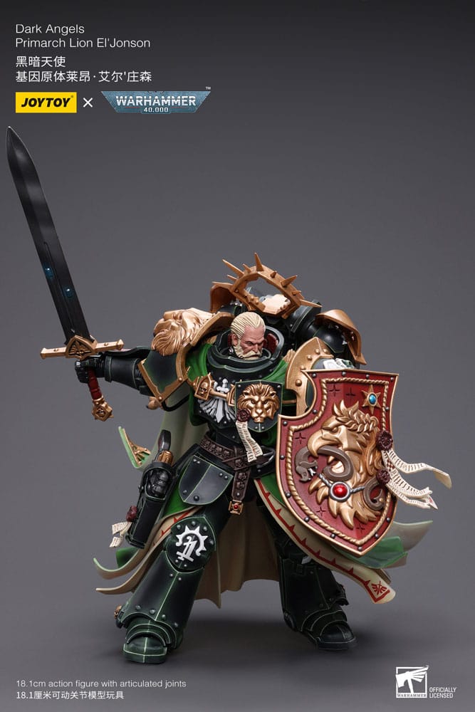 Warhammer 40k Actionfigur 1/18 Dark Angels Primarch Lion El' Jonson 18 cm