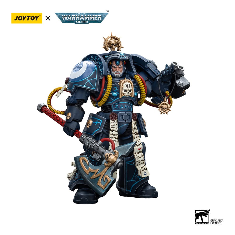 Warhammer 40k Actionfigur 1/18 Ultramarines Librarian in Terminator Armour 12 cm