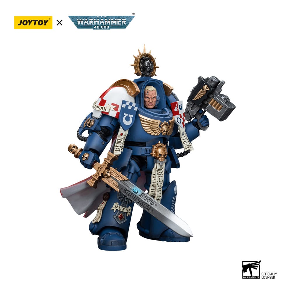 Warhammer 40k Actionfigur 1/18 Ultramarines Terminator Captain Severus Agemman 12 cm