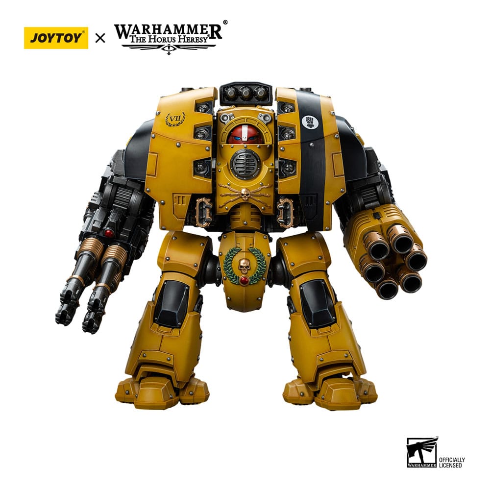 Warhammer The Horus Heresy Actionfigur 1/18 Imperial Fists Leviathan Dreadnought with Cyclonic Melta Lance and Storm Cannon 12 cm