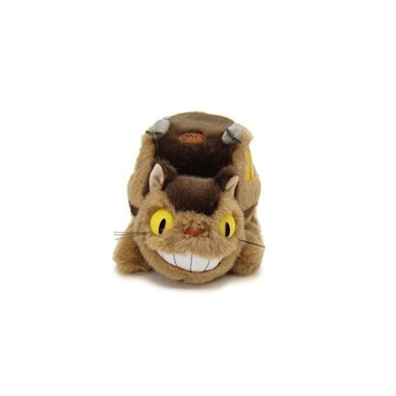 Studio Ghibli Plüschfigur Little Fluffy Cat Bus 20 cm