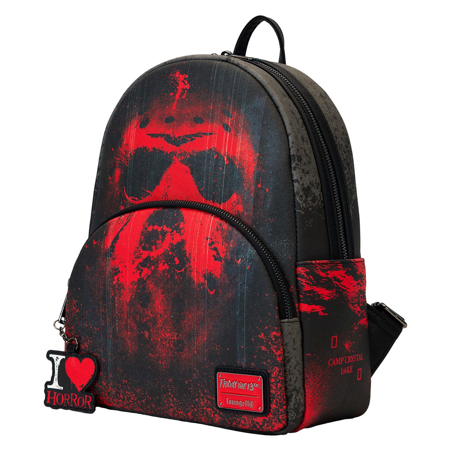 Freitag der 13. by Loungefly Mini Rucksack I Heart Horror