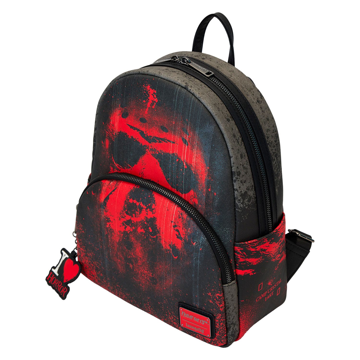 Freitag der 13. by Loungefly Mini Rucksack I Heart Horror