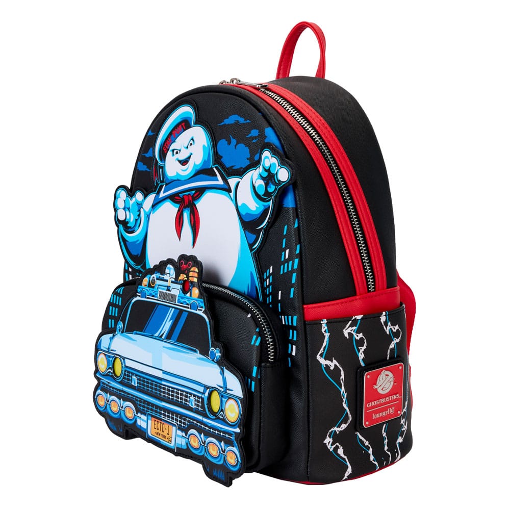 Ghostbusters by Loungefly Mini Rucksack Stay Puff Chasing