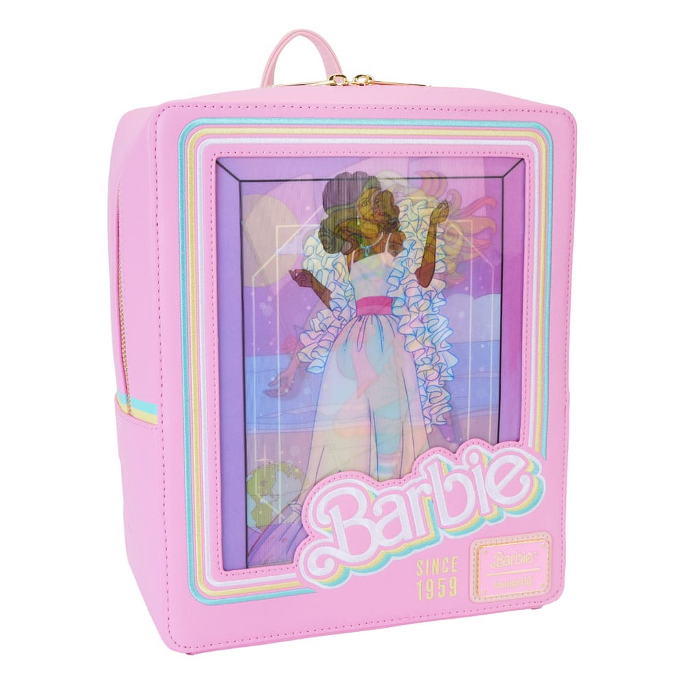 Mattel by Loungefly Rucksack Mini Barbie 65th Anniversary Doll Box