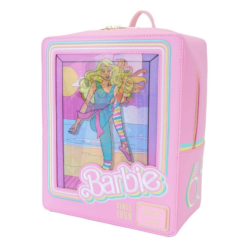 Mattel by Loungefly Rucksack Mini Barbie 65th Anniversary Doll Box