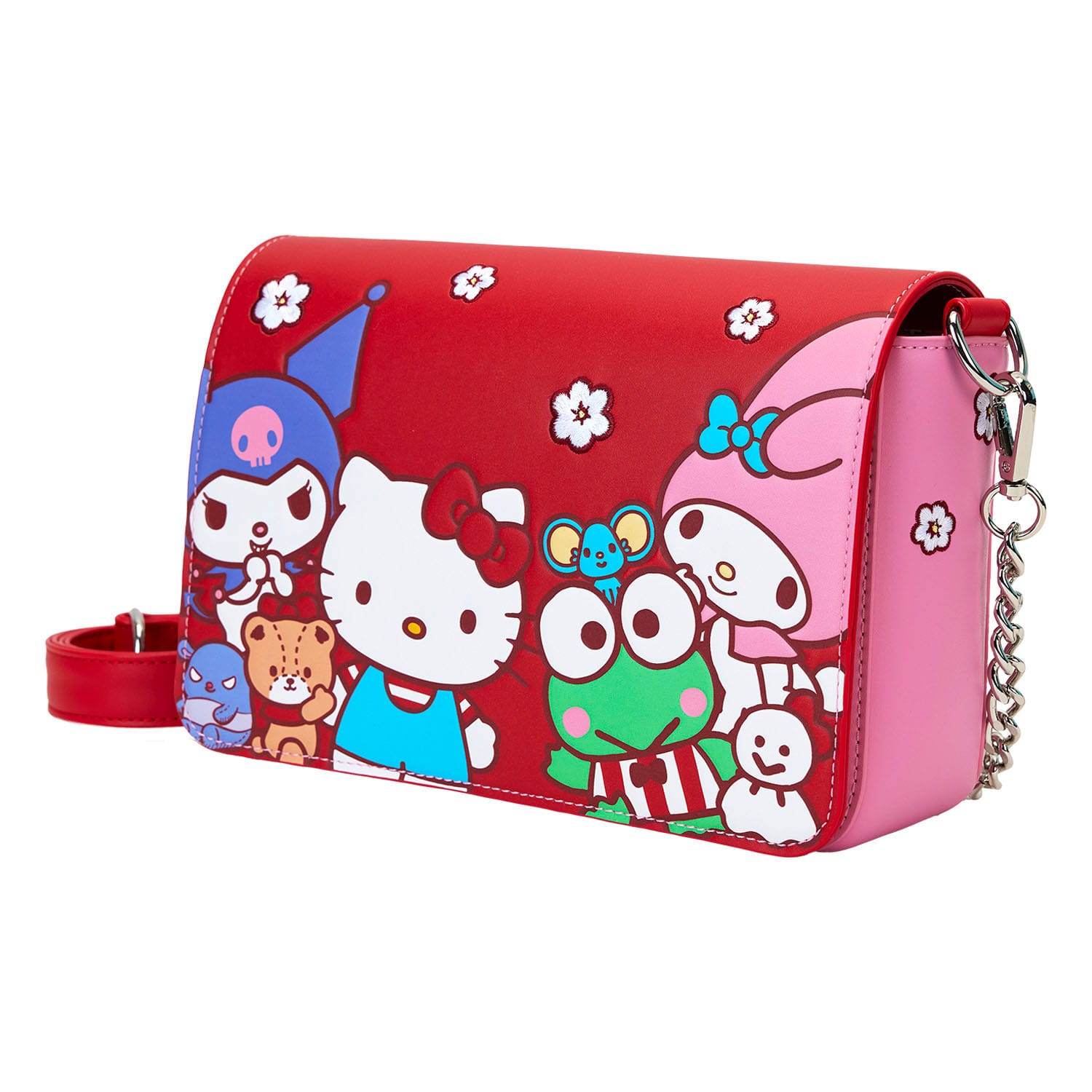 Sanrio by Loungefly Umhängetasche Hello Kitty & Friends Color Block