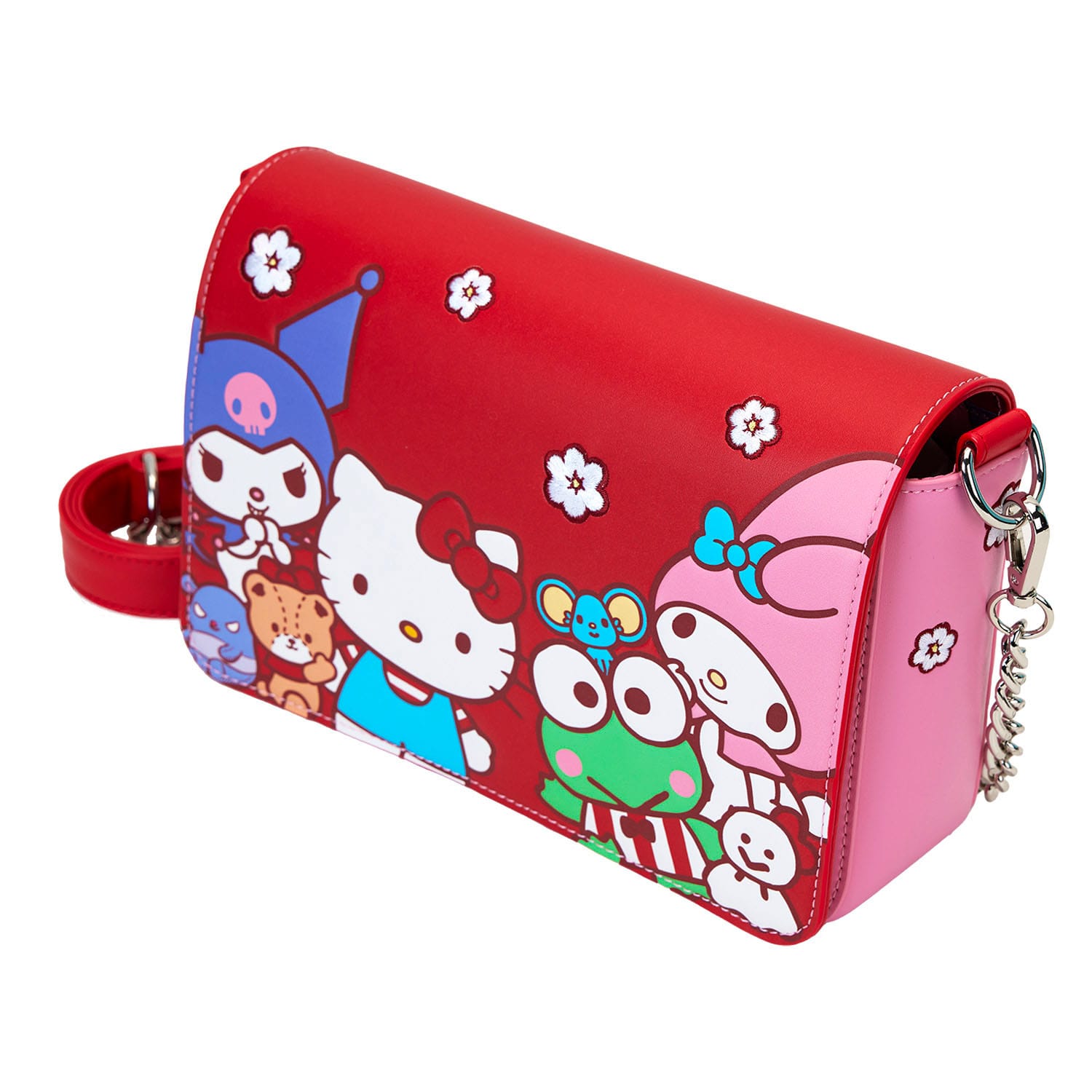 Sanrio by Loungefly Umhängetasche Hello Kitty & Friends Color Block